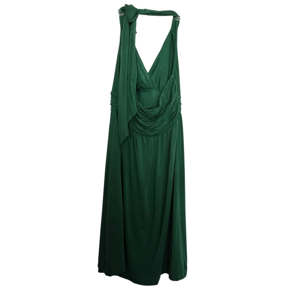Soma Elegant Backless Green Dress